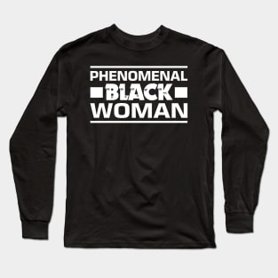 Phenomenal Black Woman Long Sleeve T-Shirt